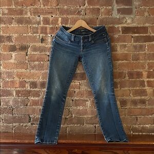 Serfontaine Dark Blue Straight Leg Jeans